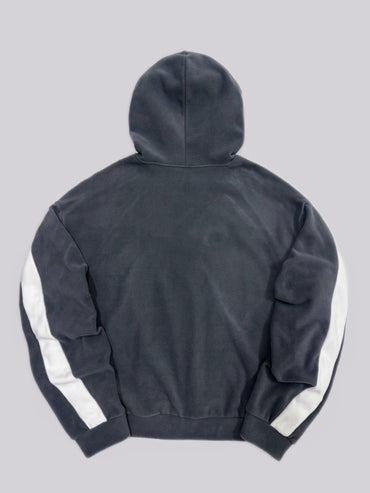 New Men's Autumn Winter Fashion Hooded Plush Embroidered Sweatshirt