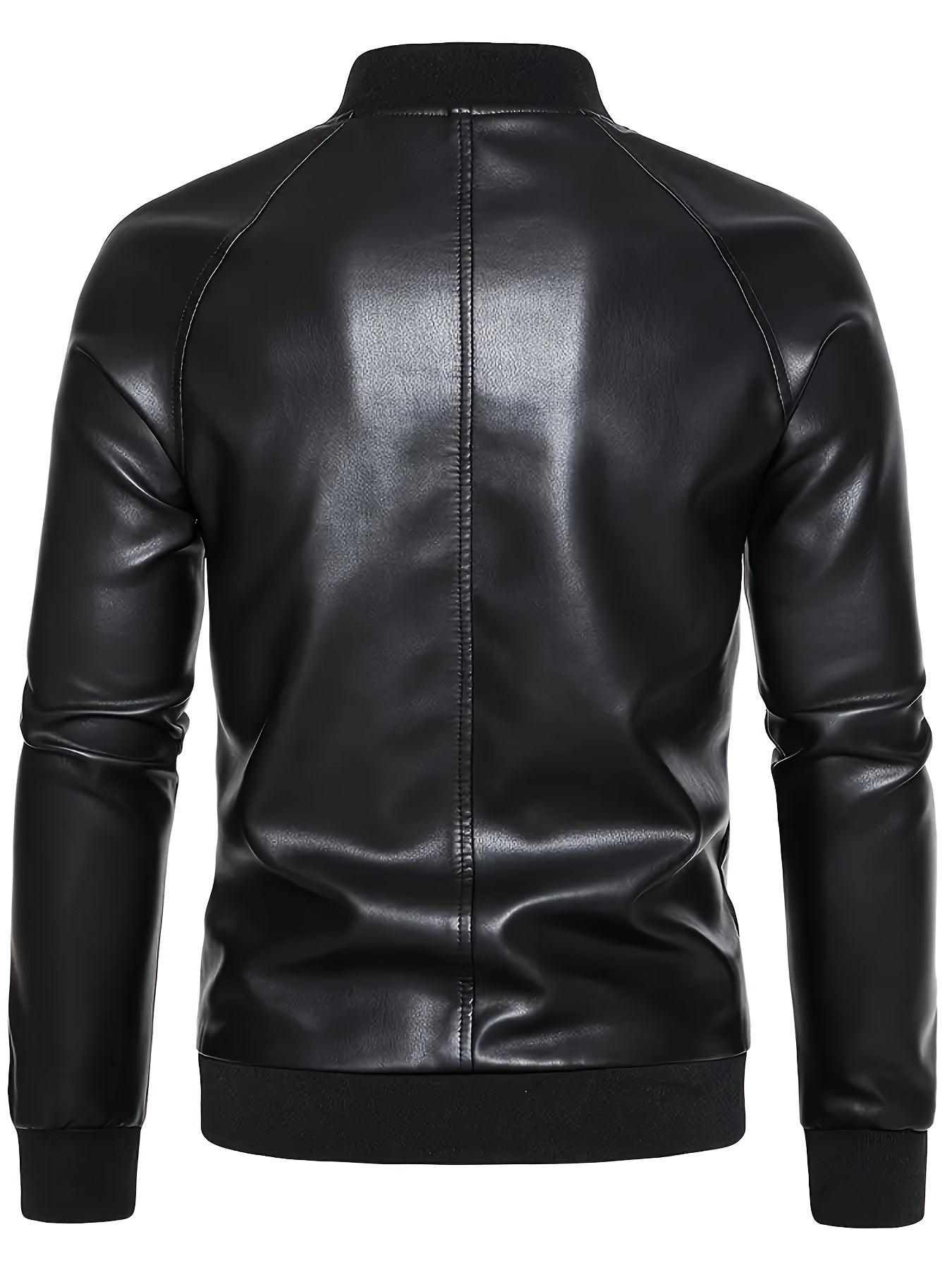 Men's Fashion PU Leather Jacket