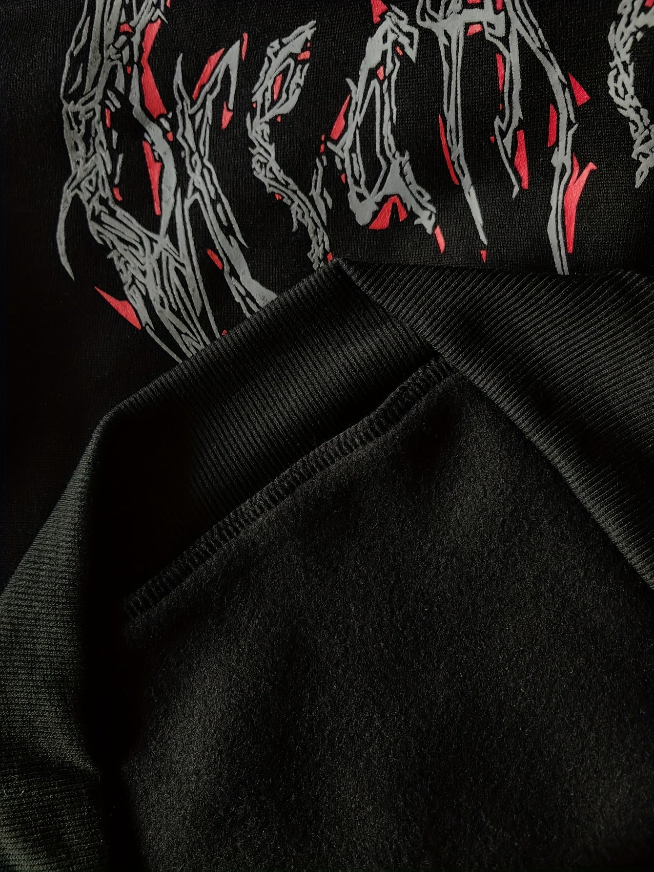 Breathedivinity Men's Printed Hoodie with Kangaroo Pocket