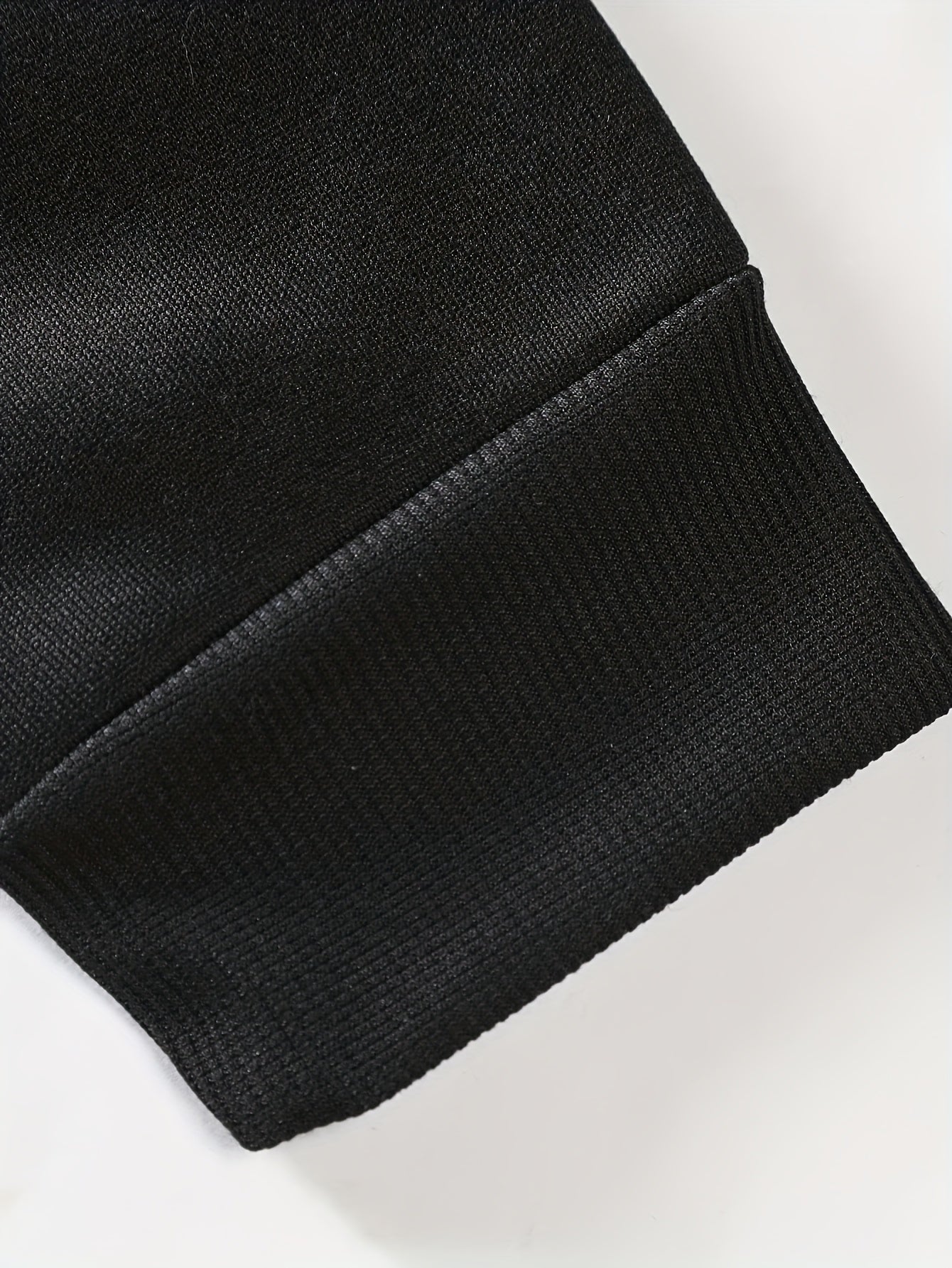 Men'S Autumn And Winter Warm Hoodie with Cross Print And Zipper