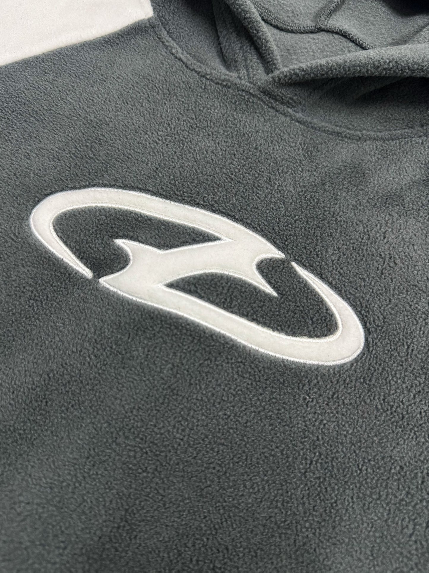 New Men's Autumn Winter Fashion Hooded Plush Embroidered Sweatshirt