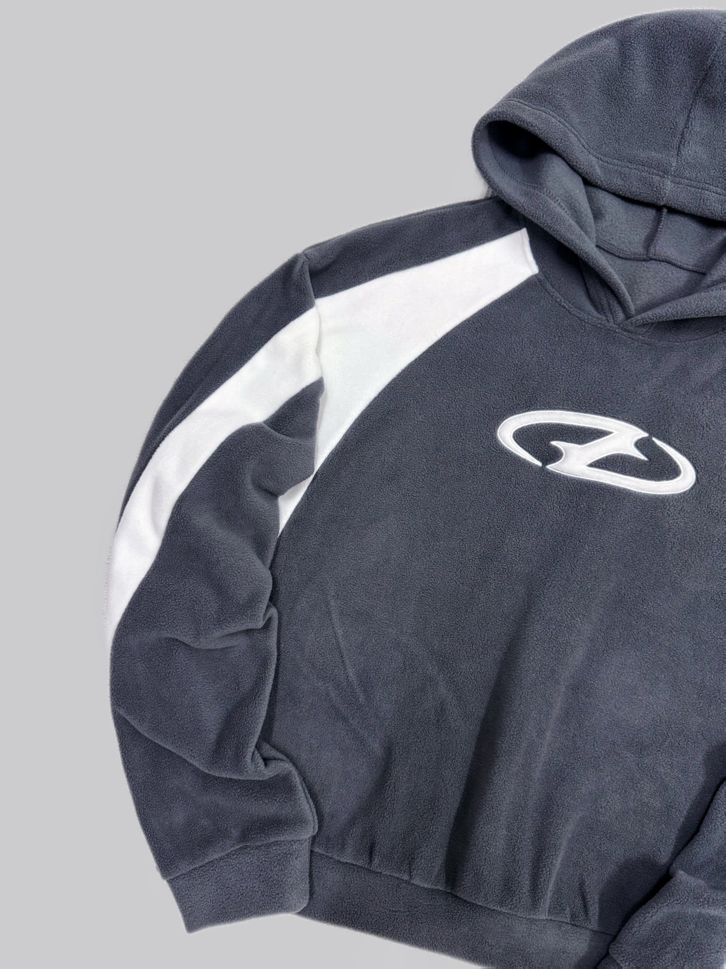 New Men's Autumn Winter Fashion Hooded Plush Embroidered Sweatshirt