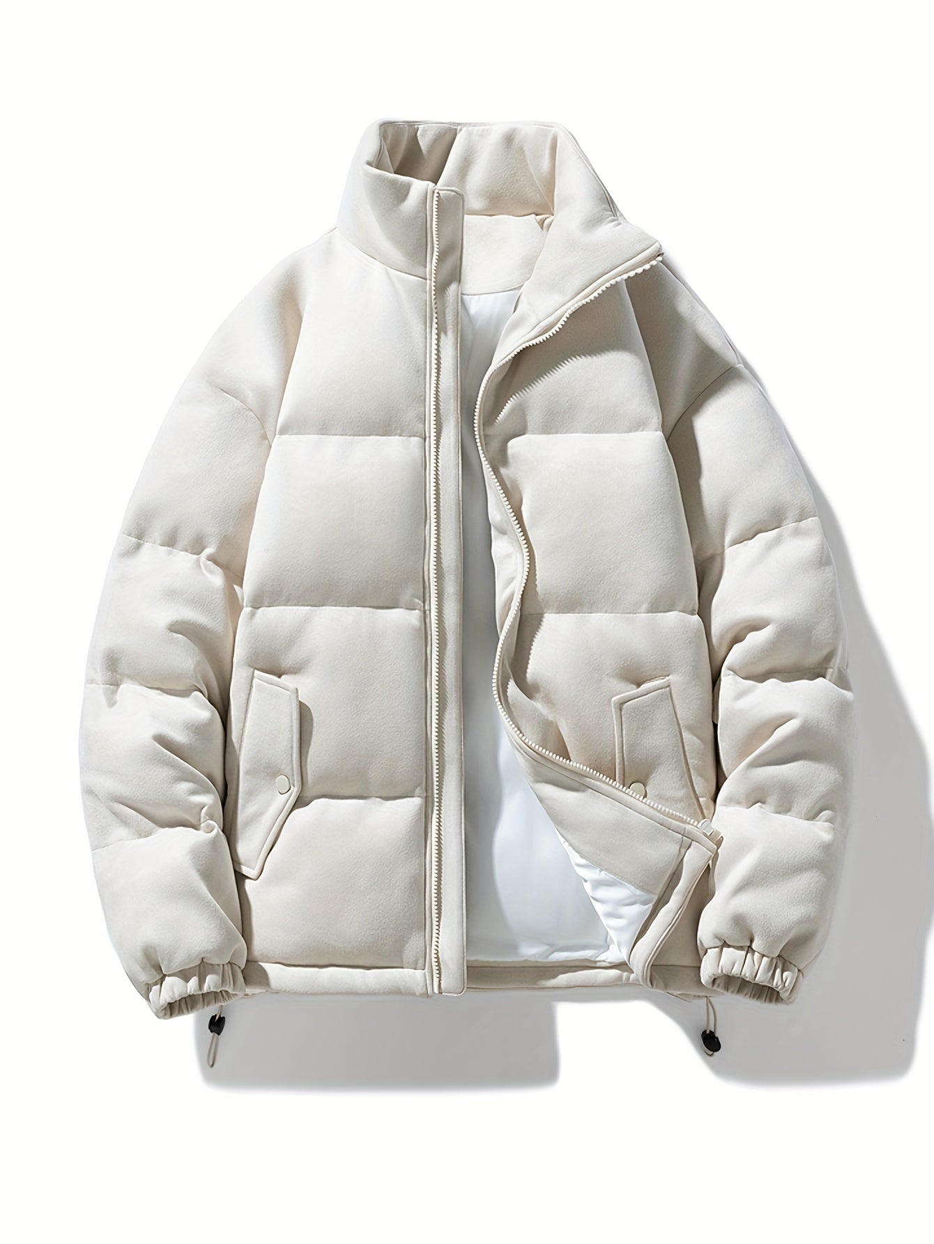 Winter Personality Letter Warm Jacket