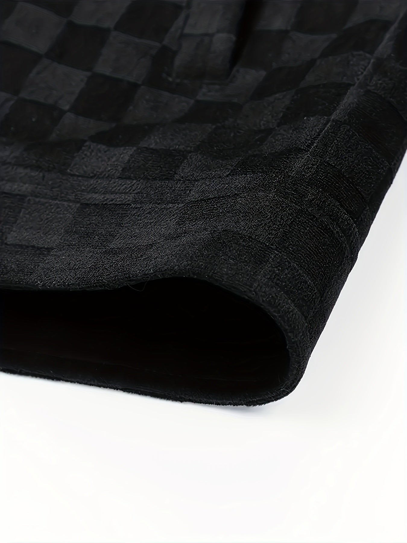 Men's Outdoor Turn- Collar Checkered Jacket, Fashionable and Versatile Coat