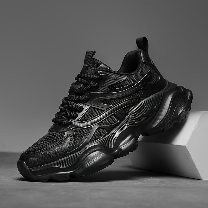 Classic Design of Beige Thick Soled Casual Sports Shoes