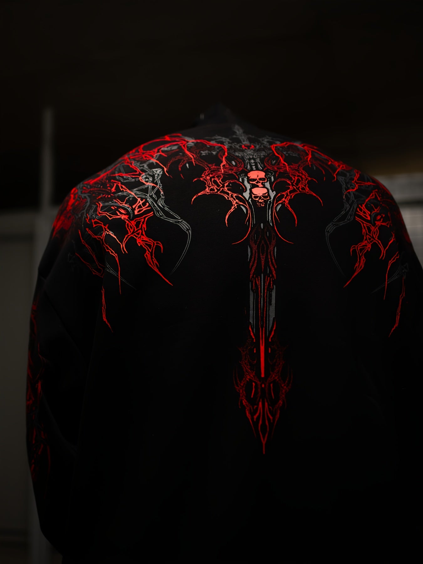 Breathedivinity Men's Printed Hoodie with Kangaroo Pocket