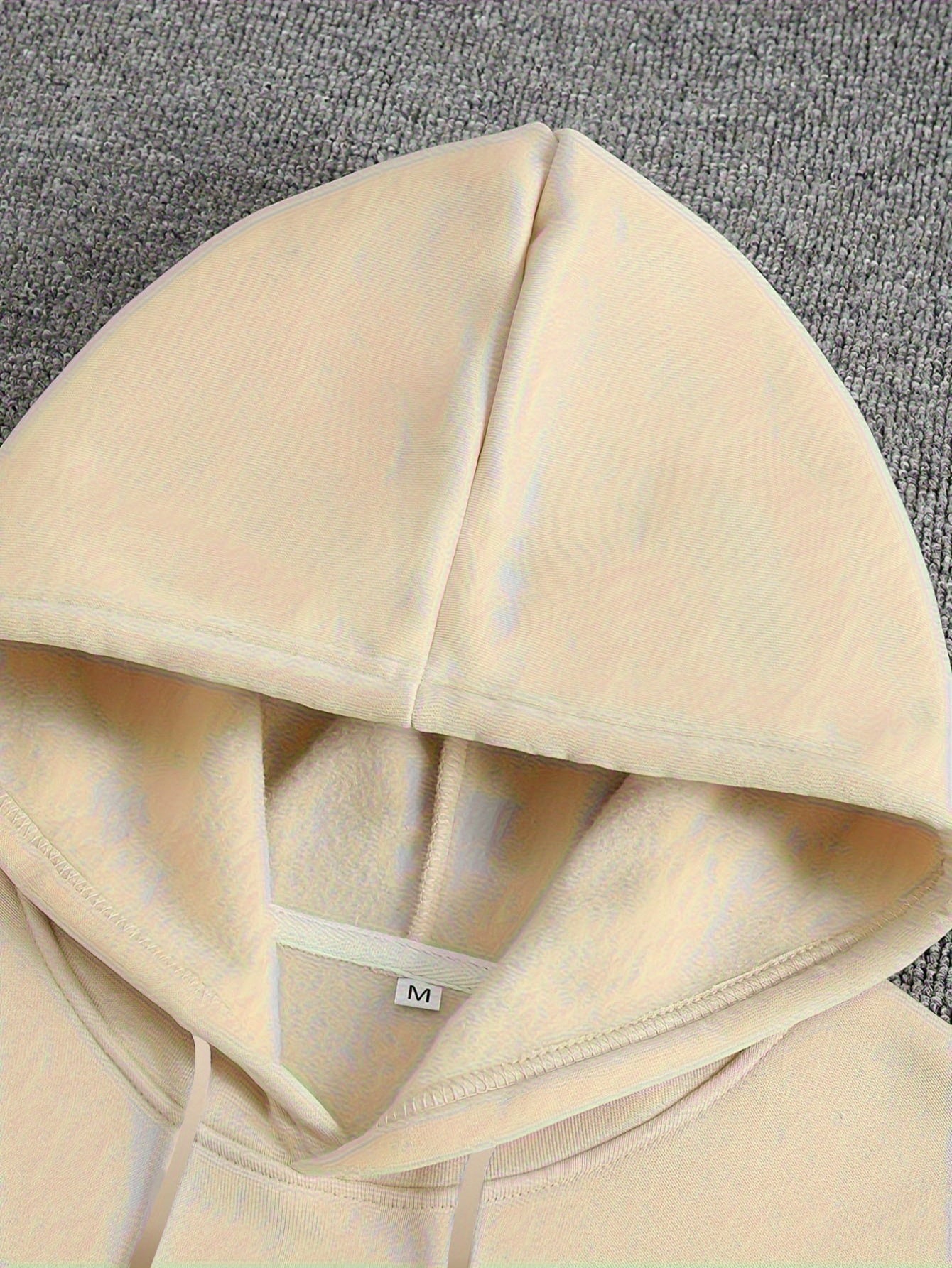 Men's Autumn/Winter Fashion Print Hooded Sweatshirt, Versatile Sporty Casual